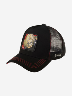 Бейсболка с сеточкой CAPSLAB CL/DBZ2/1/C18B Dragon Ball C-18 (черный), Черный Capslab®
