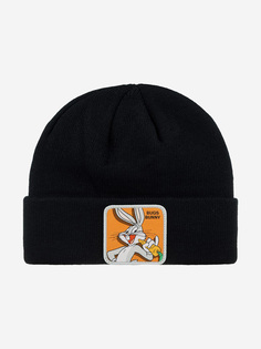 Шапка с отворотом CAPSLAB CL/LOO5/1/BON/BUN1 Looney Tunes Bugs Bunny (черный), Черный Capslab®