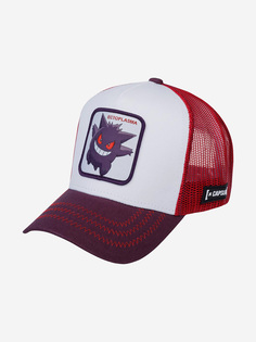 Бейсболка с сеточкой CAPSLAB CL/PKM2/1/GEN1 Pokemon Gengar (белый), Белый Capslab®