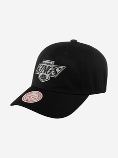Бейсболка MITCHELL NESS HLUX5369-LAKYYPPPBLCK Los Angeles Kings NHL (черный), Черный Mitchell&Ness