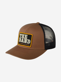 Бейсболка с сеточкой AMERICAN NEEDLE 42960A-THEBAND The Band Valin (коричневый), Коричневый