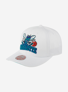 Бейсболка MITCHELL NESS HHSS5460-CHOYYPPPWHIT Charlotte Hornets NBA (белый), Белый Mitchell&Ness