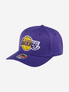 Бейсболка MITCHELL NESS HHSS3257-LALYYPPPPURP Los Angeles Lakers NBA (фиолетовый), Фиолетовый Mitchell&Ness