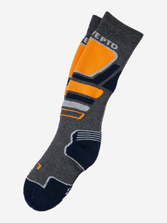 Термоноски для мальчика (высокие махровые) PlayToday, Серый