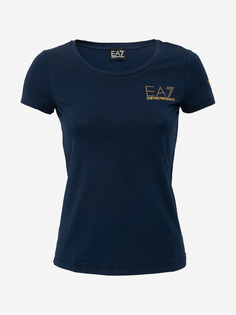 Футболка женская EA7 T-Shirt, Синий