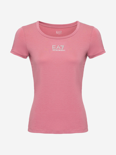 Футболка женская EA7 T-Shirt, Розовый