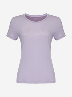 Футболка женская EA7 T-Shirt, Фиолетовый