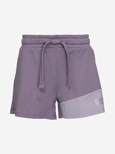 Шорты женские EA7 Shorts, Фиолетовый