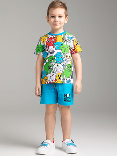 Комплект для мальчика: футболка, шорты PlayToday, Мультицвет