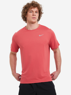 Футболка мужская Nike Dri-FIT Miler Top, Розовый