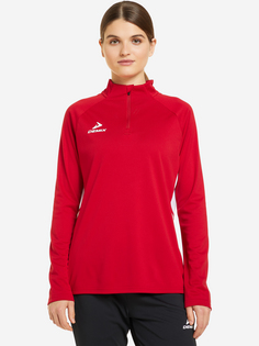 Джемпер футбольный женский Demix Playmaker Tr Top, Красный