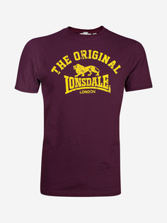 Футболка мужская LONSDALE ORIGINAL, Красный