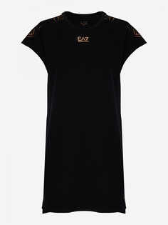 Платье женское EA7 Dress, Черный