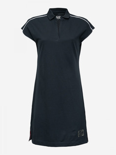 Платье женское EA7 Dress, Синий