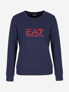 Толстовка женская EA7 Sweatshirt, Синий