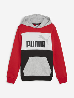 Худи для мальчиков PUMA Ess Block, Серый