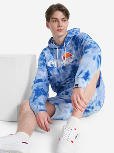 Худи мужская Ellesse Sl Gottero Tie Dye, Синий