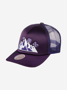 Бейсболки HHSS3467-UJAYYPPPPURP Utah Jazz NBA (фиолетовый), Фиолетовый Mitchell&Ness