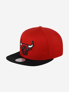 Бейсболки HHSS3264-CBUYYPPPRDBK Chicago Bulls NBA (красный), Красный Mitchell&Ness