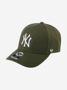 Бейсболки B-MVP17WBV-SW New York Yankees MLB (оливковый), Мультицвет 47