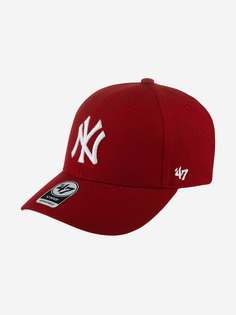Бейсболки B-MVP17WBV-CA New York Yankees MLB (красный), Красный 47