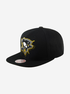 Бейсболки HHSS6086-PPEYYPPPBLCK Pittsbugh Penguins NHL (черный), Черный Mitchell&Ness