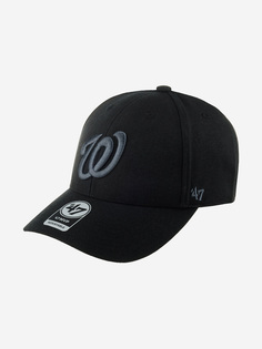 Бейсболки B-MVP15WBV-BKC Washington Nationals MLB (черный), Черный 47