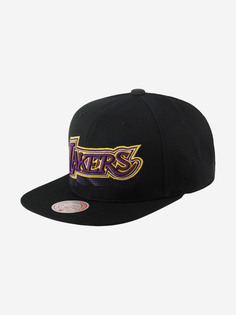 Бейсболки HHSS5820-LALYYPPPBLCK Los Angeles Lakers NBA (черный), Черный Mitchell&Ness