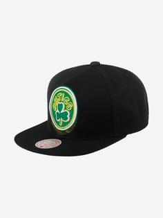 Бейсболки HHSS5820-BCEYYPPPBLCK Boston Celtics NBA (черный), Черный Mitchell&Ness