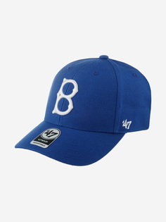 Бейсболки BCPTN-MVP12WBV-RYA63 Brooklyn Dodgers MLB (синий), Синий 47