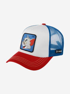 Бейсболки CL/TAJ1/1/CAS/TO8 Tom and Jerry Malevolent Tom (белый), Белый Capslab®