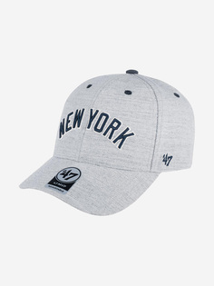 Бейсболки B-STMCS17WHV New York Yankees MLB (серый), Серый 47