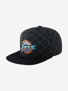 Бейсболки HHSS1212-UJAYYPPPBLCK Utah Jazz NBA (черный), Черный Mitchell&Ness