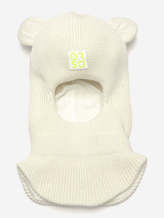 Шлем - шапка демисезонный детский ORSO BIANCO, Белый