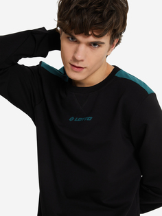 Свитшот мужской Lotto Blocco Crewneck, Черный