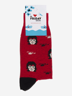 Носки с рисунками St.Friday Socks - Рэмбо, Красный