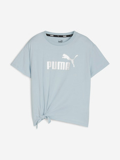 Футболка для девочек PUMA Ess, Голубой