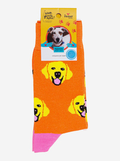 Носки с рисунками St.Friday Socks - Лабрадор, Желтый