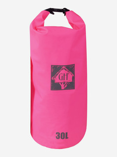 Сумка-гермомешок Greenhouse 30л, розовая, Розовый