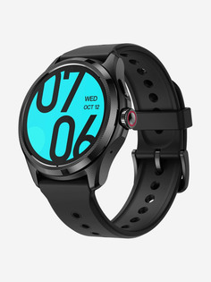 Умные часы Mobvoi TicWatch Pro 5 Elite Edition с кожаным ремешком в комплекте, Черный