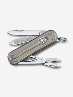 Нож складной Victorinox Classic SD Colors, 58 мм, 7 функций, Серый