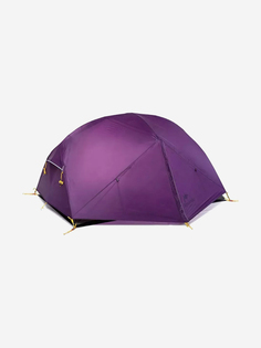 Палатка Naturehike Mongar 2-местная, алюминиевый каркас,сверхлегкая, пурпурный, Фиолетовый