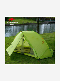 Палатка Naturehike Tagar Si 1-местная, алюминиевый каркас, сверхлегкая, зеленая, Зеленый