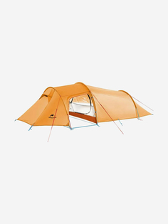 Палатка Naturehike Opalus 2-местная, алюминиевый каркас, оранжевая, Оранжевый
