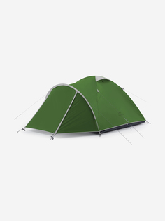 Палатка Naturehike P-PLUS 4-местная, алюминиевый каркас, зеленый, Зеленый