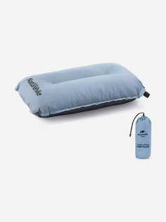 Подушка самонадувающаяся Naturehike 46х27х9,5 см, голубая, Голубой