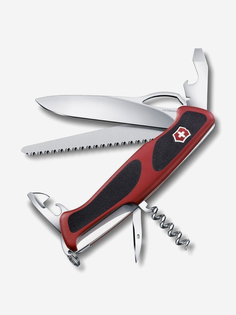 Нож складной Victorinox RangerGrip 79, 130 мм, 12 функций, Красный