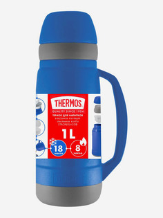 Термос со стекл. колбой тм THERMOS 36-1000 1.0L, Синий