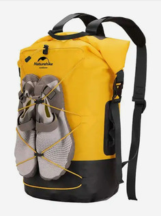 Рюкзак туристический Naturehike 20 л, ПВХ, желтый, Желтый