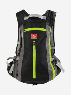Рюкзак туристический Naturehike,15 л , черный, Черный